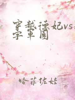 穿越德妃vs数字军团