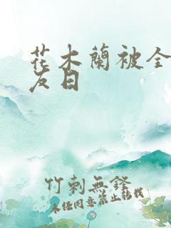 花木兰被全队队友日