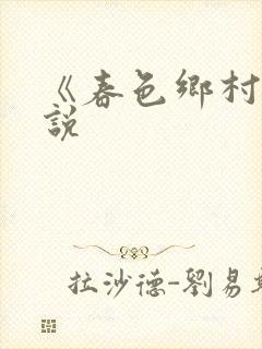 《春色乡村》小说