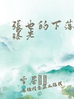 张也的下落终于曝光