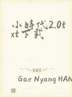 小时代2.0txt下载