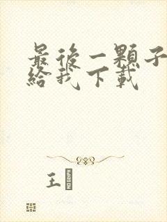 最后一颗子弹留给我下载