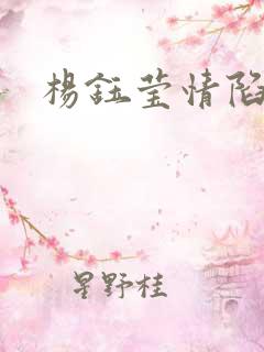 杨钰莹情陷红楼