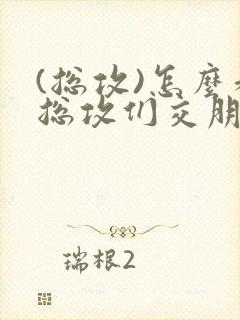 (总攻)怎么和总攻们交朋友