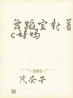 舞蹈室对着镜子c好吗