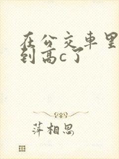 在公交车里c弄到高c了