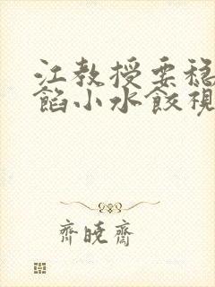 江教授要稳住肉馅小水饺视频