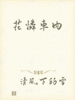 花怜车肉