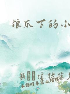 狼爪下的小雏菊