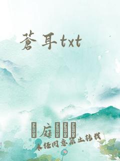 苍耳txt