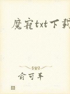 魔宠txt下载