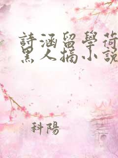 诗涵留学荷兰被黑人摘小说