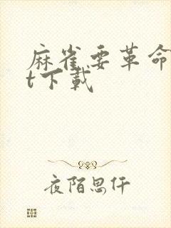 麻雀要革命txt下载