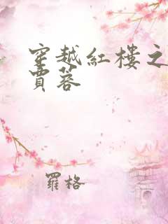 穿越红楼之我是贾蓉