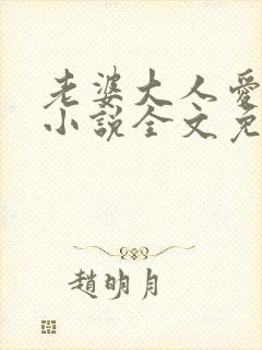 老婆大人爱上我小说全文免费阅读