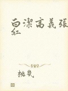 白洁高义张敏梅红