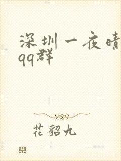 深圳一夜晴交友qq群