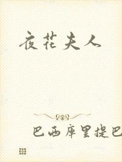 夜花夫人