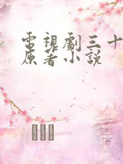 电视剧三十而已原著小说