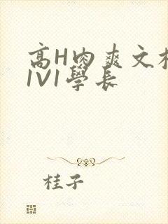 高H肉爽文校园1V1学长