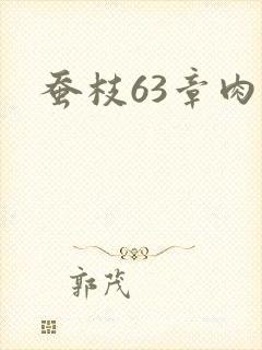 蚕枝63章肉