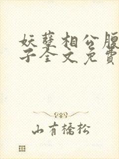 妖孽相公腹黑娘子全文免费阅读