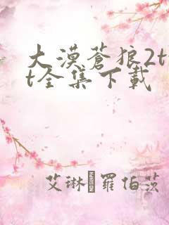 大漠苍狼2txt全集下载