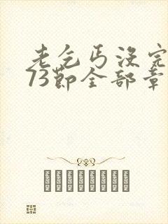 老乞丐没完没了73节全部章节内容
