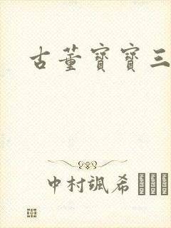 古董宝宝三岁半