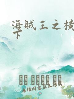 海贼王之横行天下