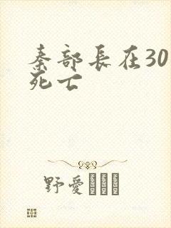 秦部长在301死亡