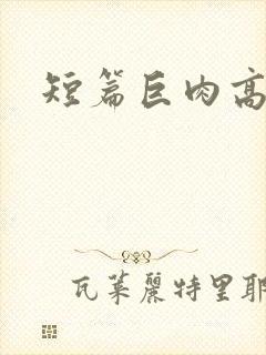短篇巨肉高h