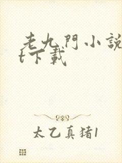 老九门小说txt下载