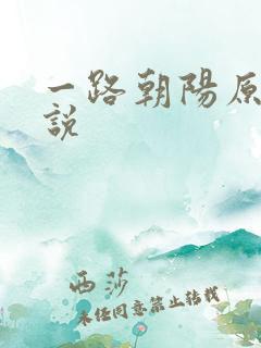 一路朝阳原著小说