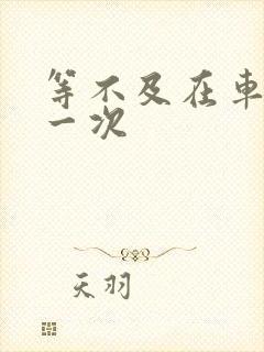 等不及在车里做一次