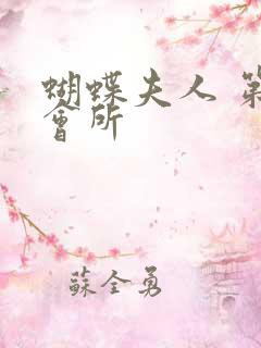 蝴蝶夫人 第一会所