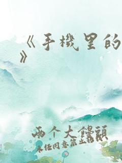 《手机里的秘密》