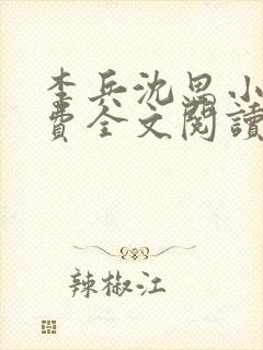 李兵沈思小说免费全文阅读