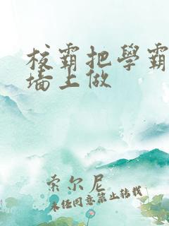 校霸把学霸按在墙上做