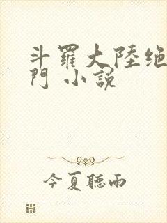 斗罗大陆绝世唐门 小说