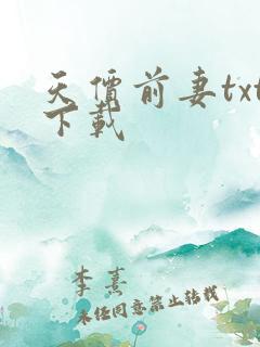 天价前妻txt下载