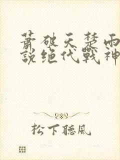 萧破天楚雨馨小说绝代战神