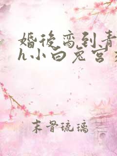 婚后脔到青梅哭h小白兔宫交h