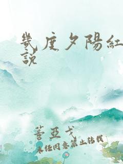 几度夕阳红 小说