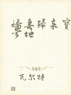 娇妻归来宝贝叫爹地