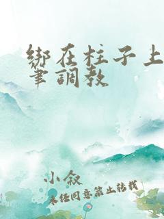 绑在柱子上用毛笔调教