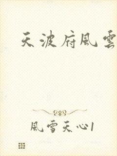 天波府风云