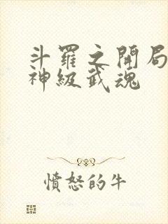 斗罗之开局签到神级武魂