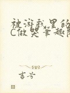 被游戏里的NPC做哭笔趣阁