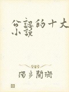 公认的十大虐心小说